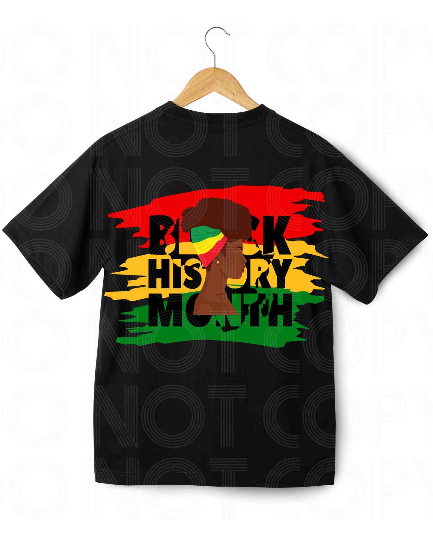 Black History t-shirt Red Red-TNT'S Dream Shop 